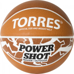 Мяч баскетбольный тренировочный TORRES Power Shot р.7